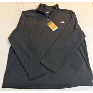 NWT The North Face Mens Glacier Quarter Zip Fleece Sweater Size 3XL